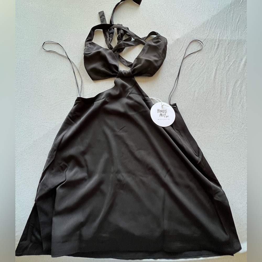 Princess Polly Black Mini Dress